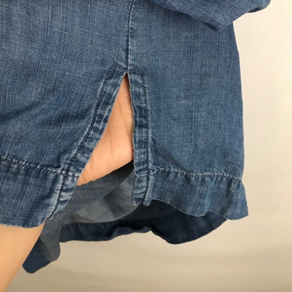 Anthropologie Cloth & Stone chambray Dress - Picture 4 of 5